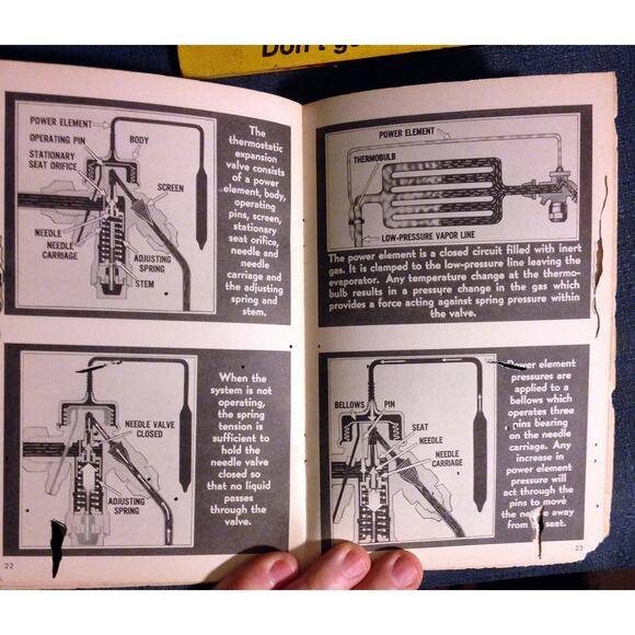 Vintage Original 1955 "Chevrolet Air Conditioning Training Theory & Operation" - Picture 5 of 7